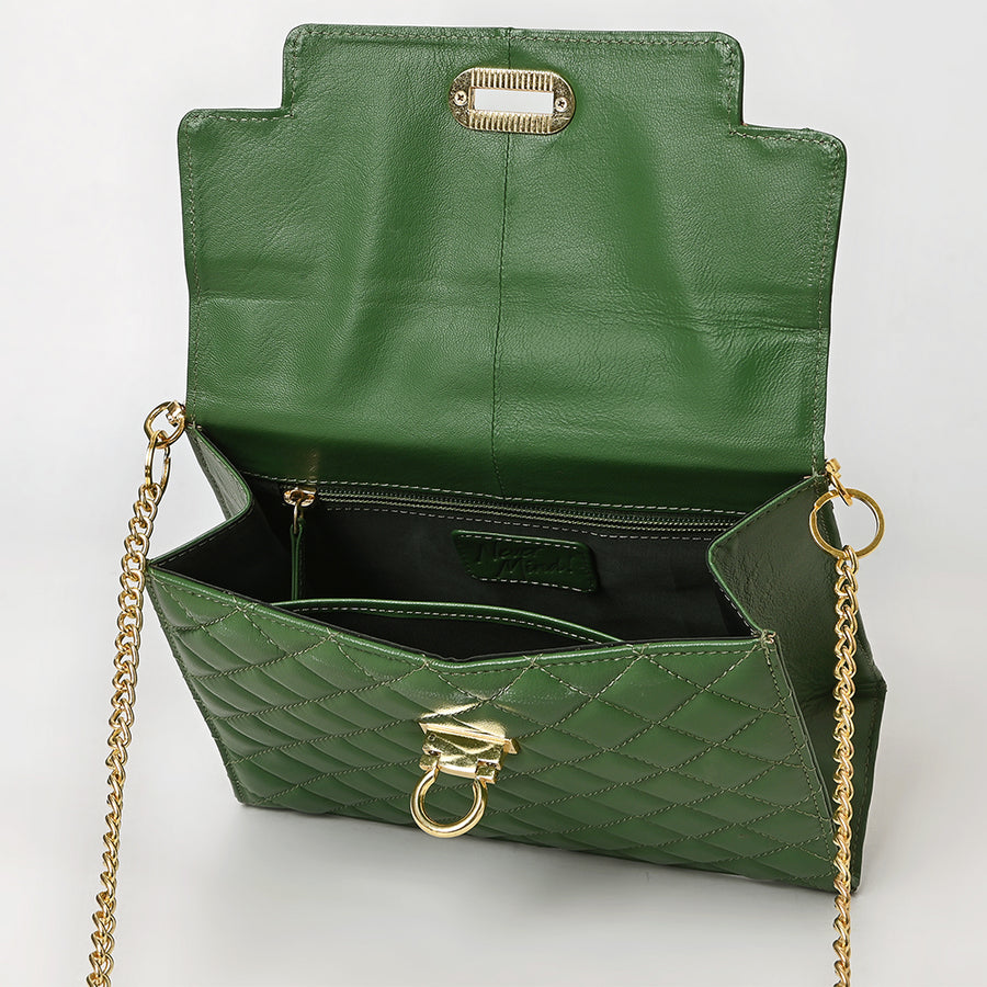 Never Mind Western Cross Body Genuine Leather Handbag Purse Wallet Bag For Women Girls