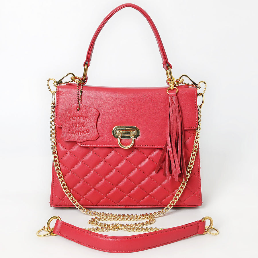 Never Mind Western Cross Body Genuine Leather Handbag Purse Wallet Bag For Women Girls