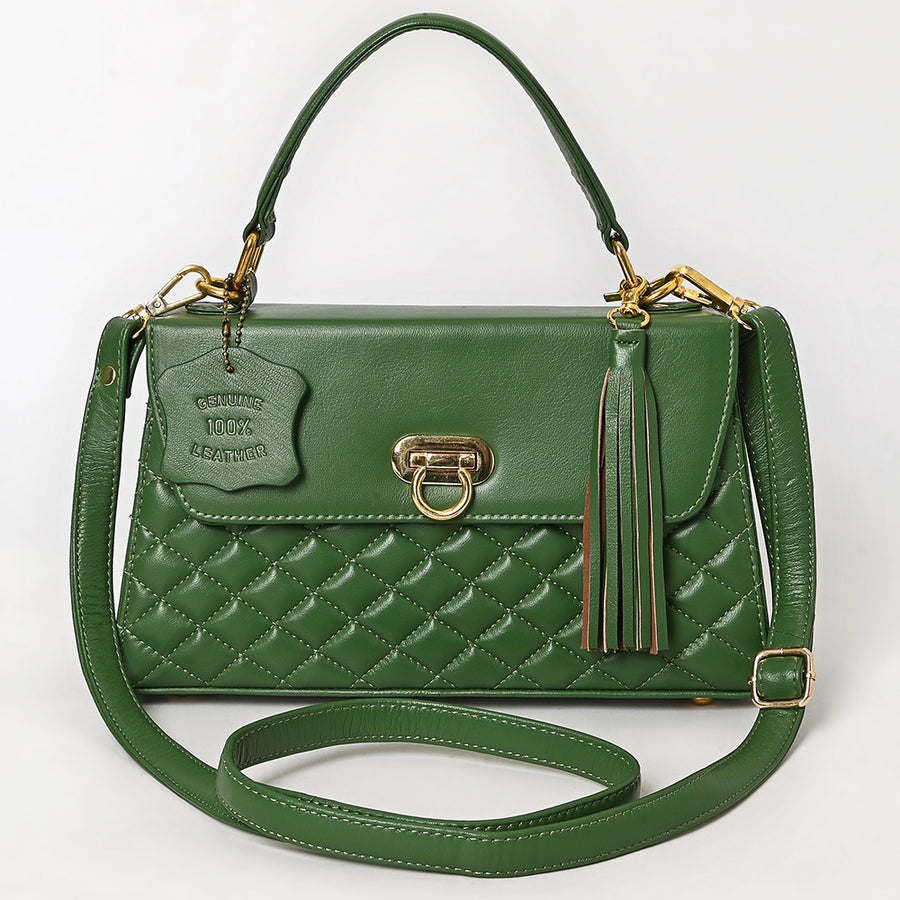 Never Mind Western Cross Body Genuine Leather Handbag Purse Wallet Bag For Women Girls