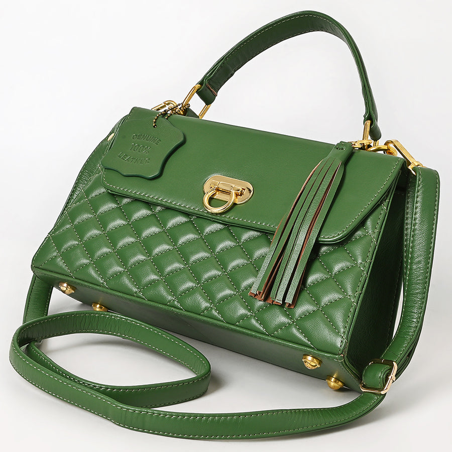 Never Mind Western Cross Body Genuine Leather Handbag Purse Wallet Bag For Women Girls