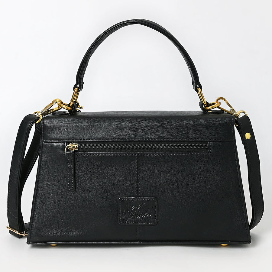 Never Mind Western Cross Body Genuine Leather Handbag Purse Wallet Bag For Women Girls