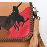 American Darling Clutch Genuine Leather Women Bag Western Handbag Purse