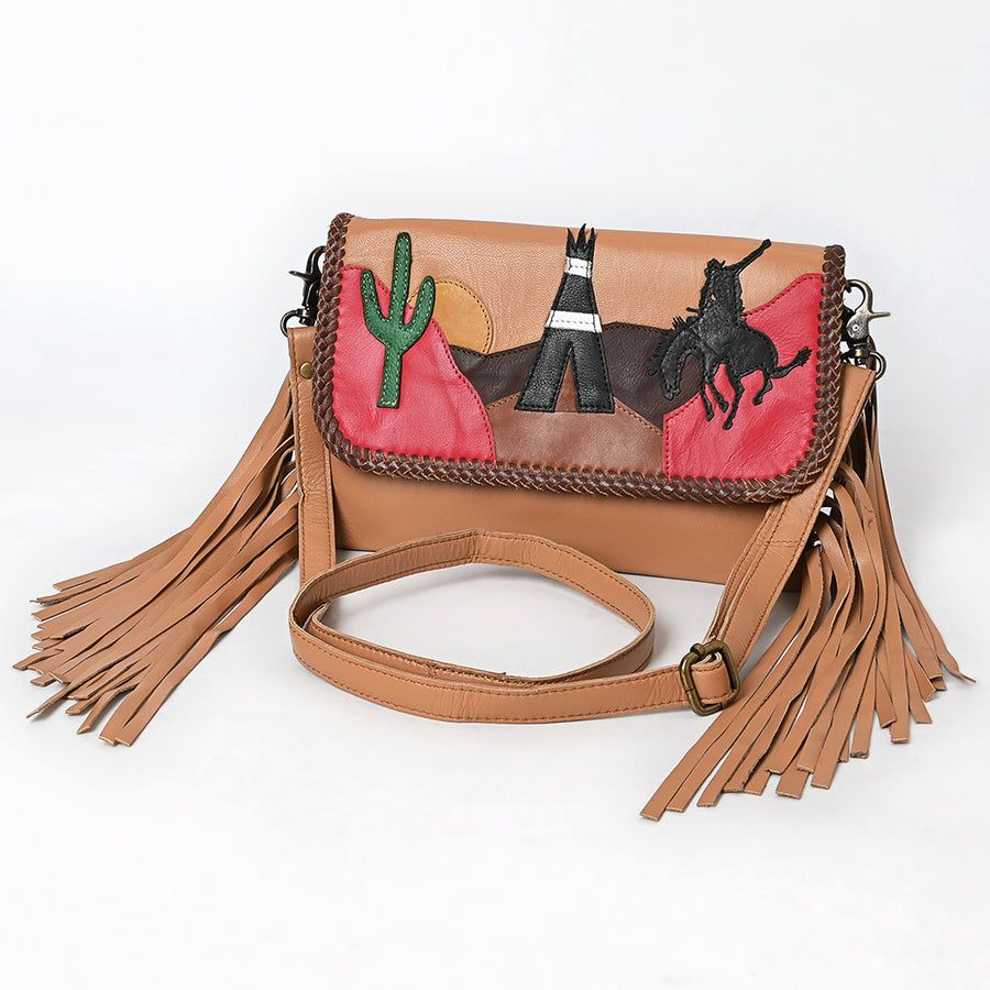 American Darling Clutch Genuine Leather Women Bag Western Handbag Purse - Uhorse