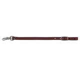 Hilason Western Horse Genuine Leather Strap Cinch Connector W/ Snap Brown