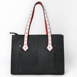 American Darling Tote Hand Printed Genuine Leather Women Bag Western Handbag Purse