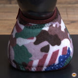 Hilason Western Horse No Turn Bell Boots Leg Protection Durable Camo