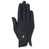 Size 10.5 Roeckl Roeck Grip Lite Unisex Horse Riding Gloves Pair Black