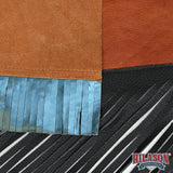 HILASON Pro Rodeo Bull Riding Chaps Genuine Leather Brown