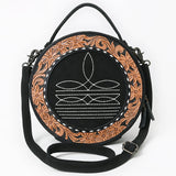 American Darling Canteen Bag Beautifully Suede Leather women Handbag