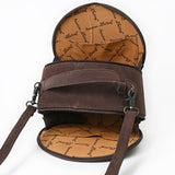 American Darling Canteen Bag Beautifully Suede Leather women Handbag