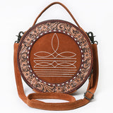 American Darling Canteen Bag Beautifully Suede Leather women Handbag