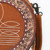 American Darling Canteen Bag Beautifully Suede Leather women Handbag