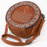 American Darling Canteen Bag Beautifully Suede Leather women Handbag