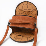 American Darling Canteen Bag Beautifully Suede Leather women Handbag