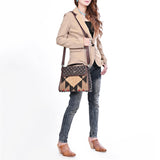 American Darling Crossbody Saddle Blanket Genuine Leather Women's Handbag Purse