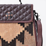 American Darling Crossbody Saddle Blanket Genuine Leather Women's Handbag Purse