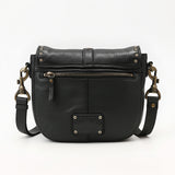 Spaghetti Western Crossbody Genuine Leather Women Bag Handbag Purse