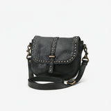 Spaghetti Western Crossbody Genuine Leather Women Bag Handbag Purse