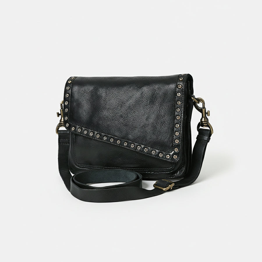 Spaghetti Western Crossbody Genuine Leather Women Bag Handbag Purse - Uhorse