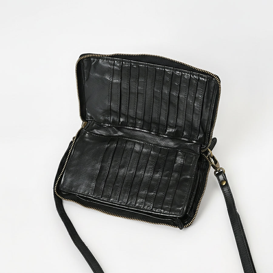 Spaghetti Western Organiser Genuine Leather Women Bag Handbag Purse