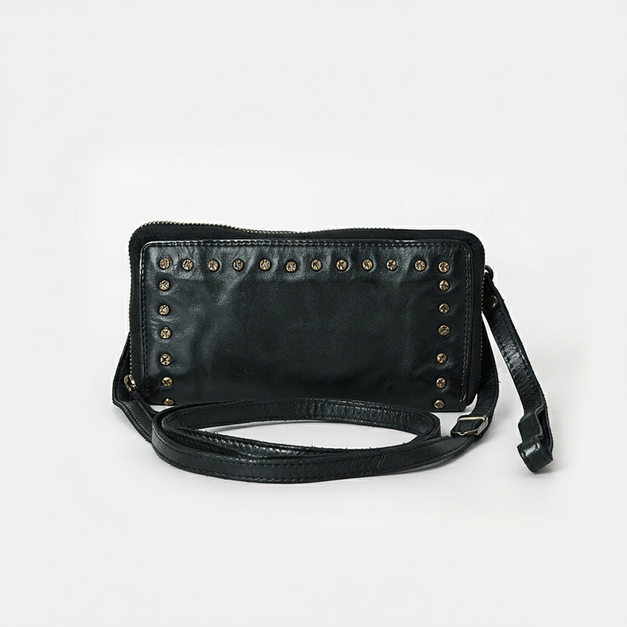 Spaghetti Western Wallet Genuine Leather Women Bag Handbag Purse