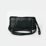 Spaghetti Western Wallet Genuine Leather Women Bag Handbag Purse