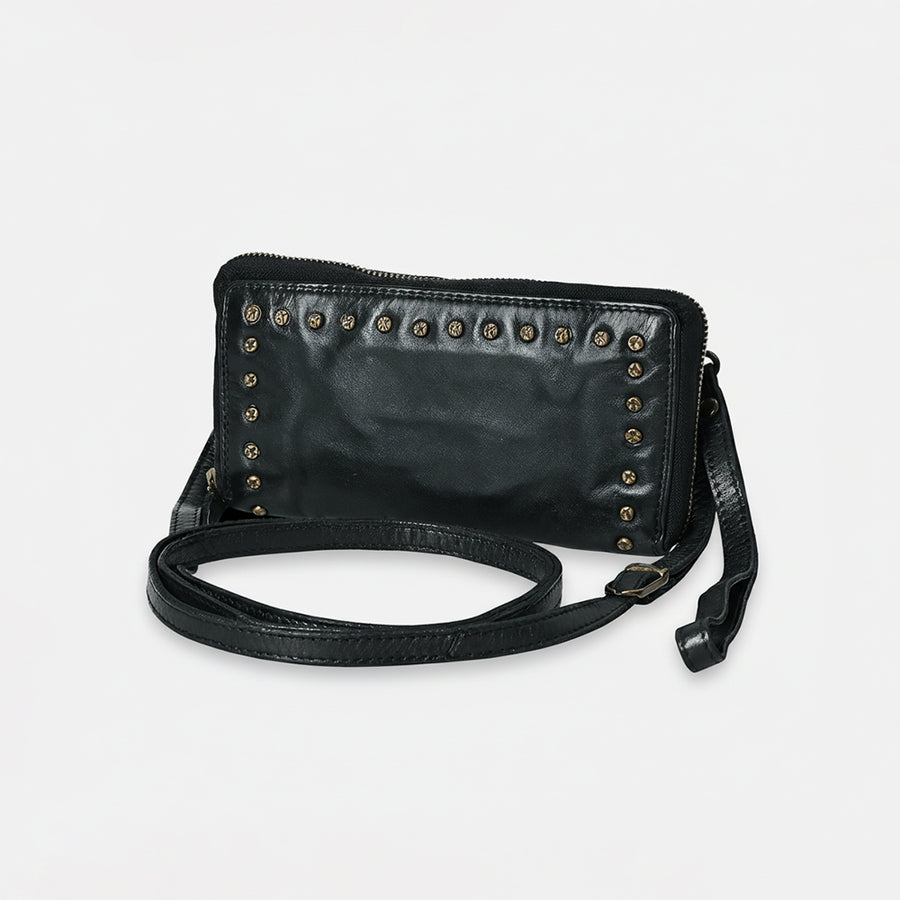 Spaghetti Western Wallet Genuine Leather Women Bag Handbag Purse - Uhorse