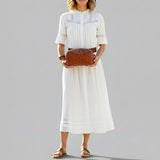 American Darling Toiletry Hand Tooled Genuine Leather Western Women Bag Handbag | Purse for