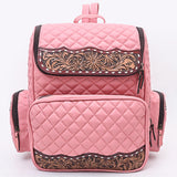 American Darling Backpack Beautifully Quilted Genuine Leather women bag