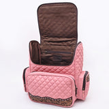 American Darling Backpack Beautifully Quilted Genuine Leather women bag