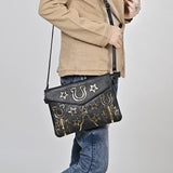 American Darling Envelope Beautifully full grain Genuine Leather women handbag