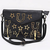 American Darling Envelope Beautifully full grain Genuine Leather women handbag
