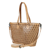 American Darling Tote Beautifully full grain Genuine Leather women by Hilason – Cowboy and equestrian accessories