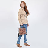 American Darling Crossbody Bag Beautifully Hand Tooled Leather women