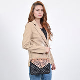 American Darling Envelope Bag Beautifully Hand Tooled Leather women