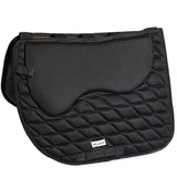 Hilason Western Horse English Saddle Pad Dressage Memory Foam And Antislip Black
