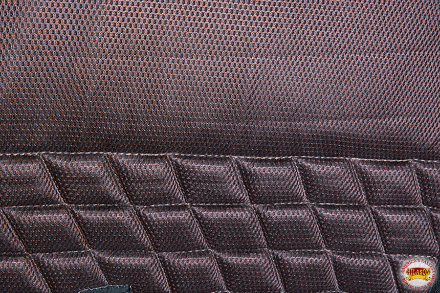Hilason Western Horse English Saddle Pad Dressage Gel Memory Foam Antislip