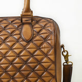 American Darling Tote Bag Beautifully Quilted Genuine Leather women bag