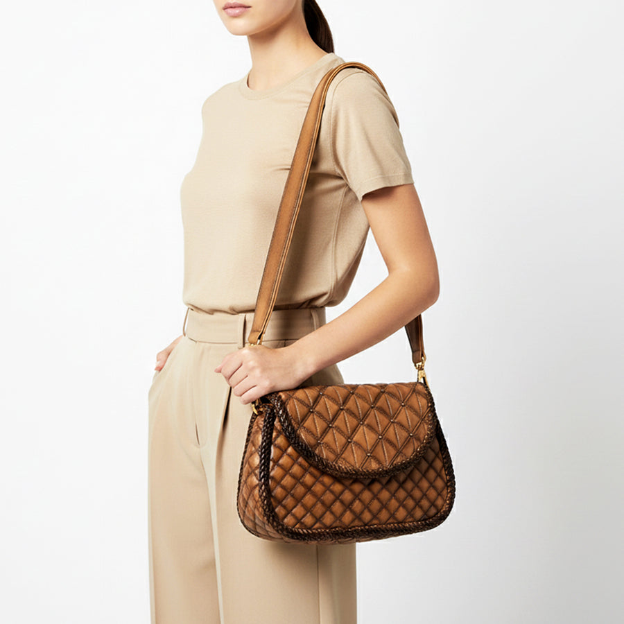 American Darling Shoulder Genuine Leather Women Bag Western Handbag Purse