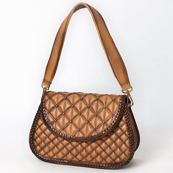 American Darling Shoulder Genuine Leather Women Bag Western Handbag Purse - Uhorse