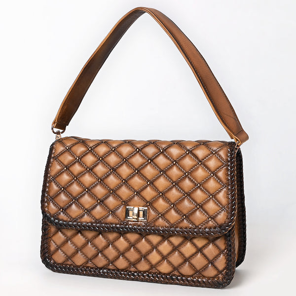 American Darling Shoulder Genuine Leather Women Bag Western Handbag Purse - Uhorse