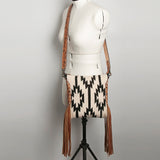 American Darling Messenger Hand Tooled Saddle Blanket Genuine Leather Women Bag Western Handbag Purse |