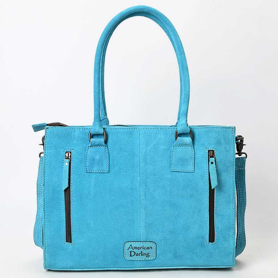 American Darling Tote Genuine Suede Leather Women Bag Western Handbag Purse | Travel Bags College Casual