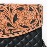 American Darling Small Crossbody Beautifully Hand tooled Leather women bag