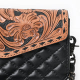 American Darling Small Crossbody Beautifully Hand tooled Leather women bag