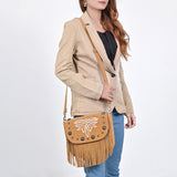 American Darling Crossbody Bag Beautifully Suede Leather women