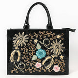 American Darling Tote Genuine Leather Women Bag Western Handbag Purse