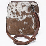 American Darling Massenger Beautifully Hair On Genuine Leather women handbag