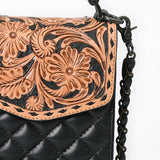 American Darling Cell Phone Case Beautifully Hand tooled Leather women bag Handbag