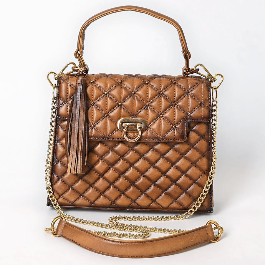 American Darling Messenger Genuine Leather Women Bag Western Handbag Purse